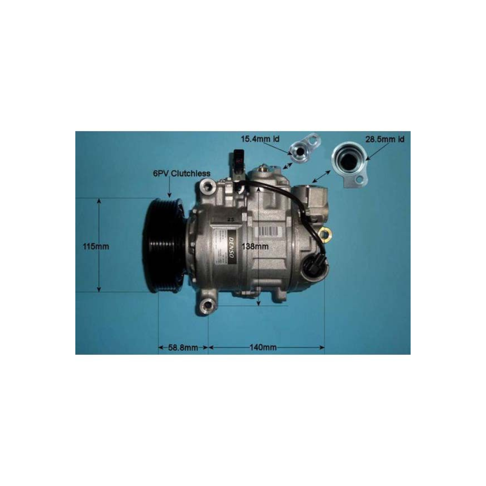 Compressor (AirCon Pump) Audi A6 3.0 TDi CLAA Diesel (Nov 2010-Apr 2015)
