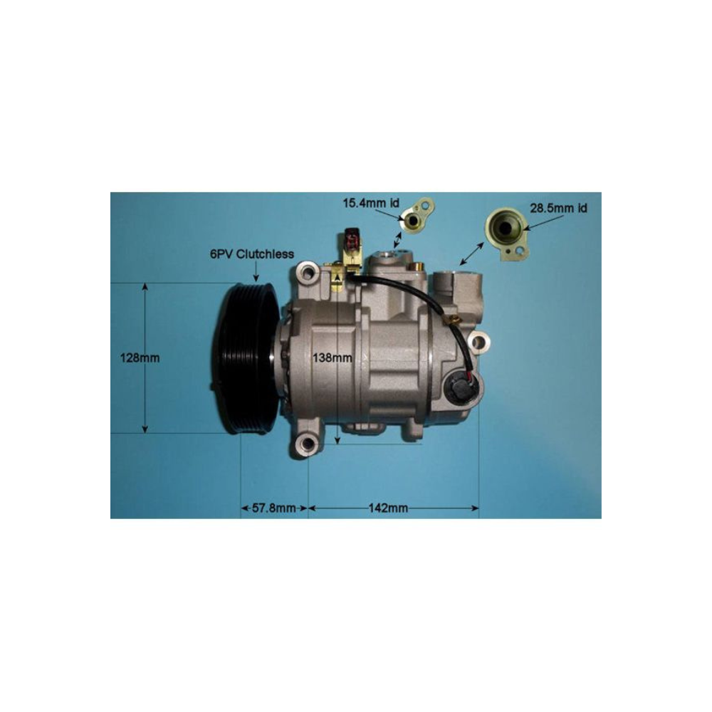 Compressor (AirCon Pump) Audi A6 3.0 TFSi Petrol (Oct 2008 to Aug 2011)