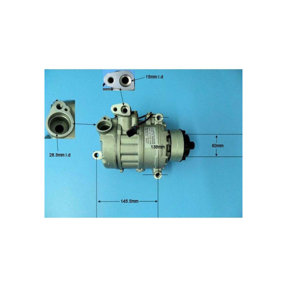 Compressor (AirCon Pump) Audi A6 Allroad 4.2 FSi Petrol (May 2006 to 2025)