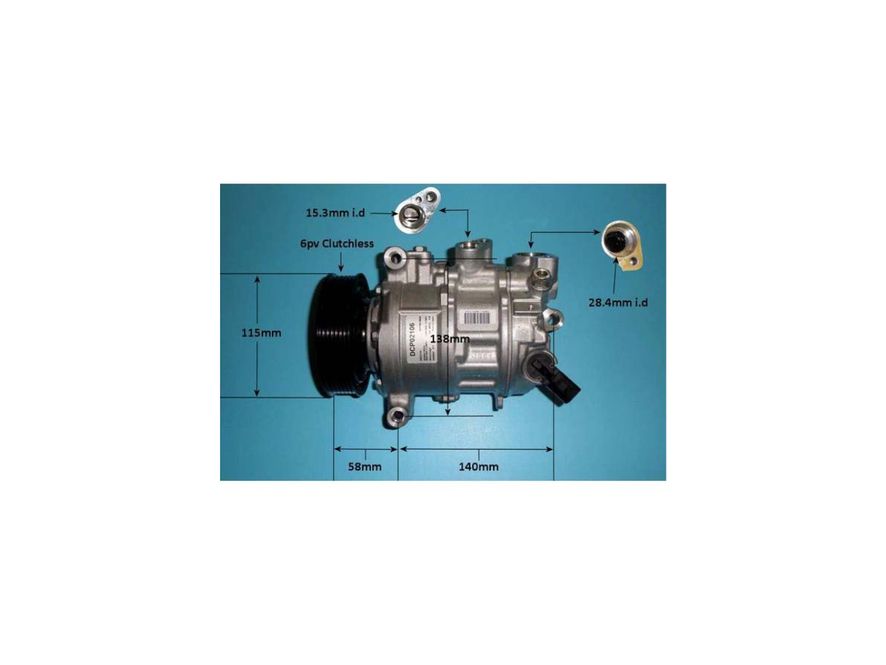 Compressor (AirCon Pump) Audi A7 2.0 FSi Petrol (Sep 2014 to May 2018)