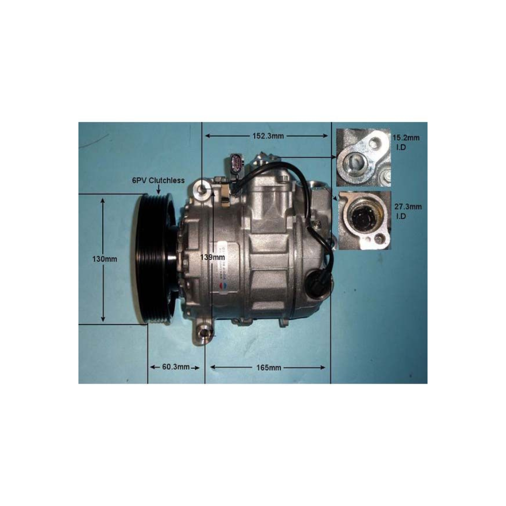 Compressor (AirCon Pump) Audi A8 2.8 FSi Petrol (Aug 2007-Jul 2010)