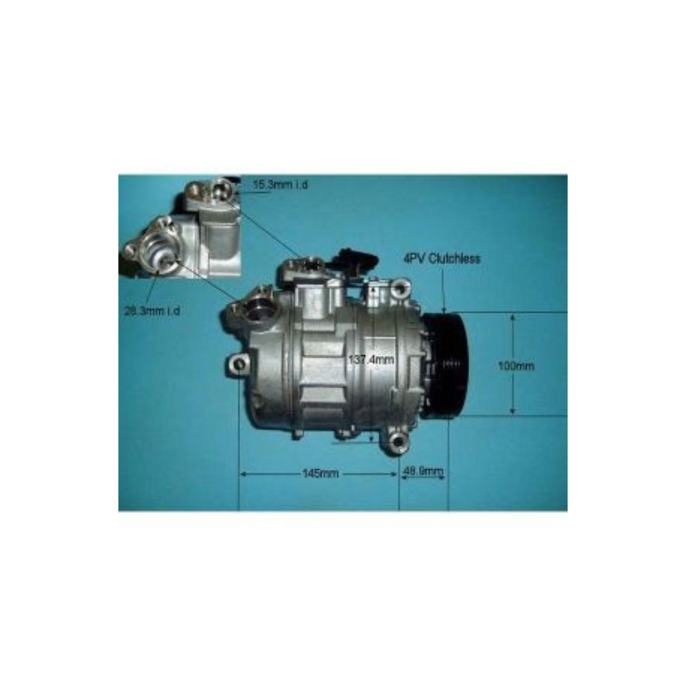 Compressor (AirCon Pump) BMW 525 2.5 D (E60) Diesel (Feb 2007 to Mar 2010)