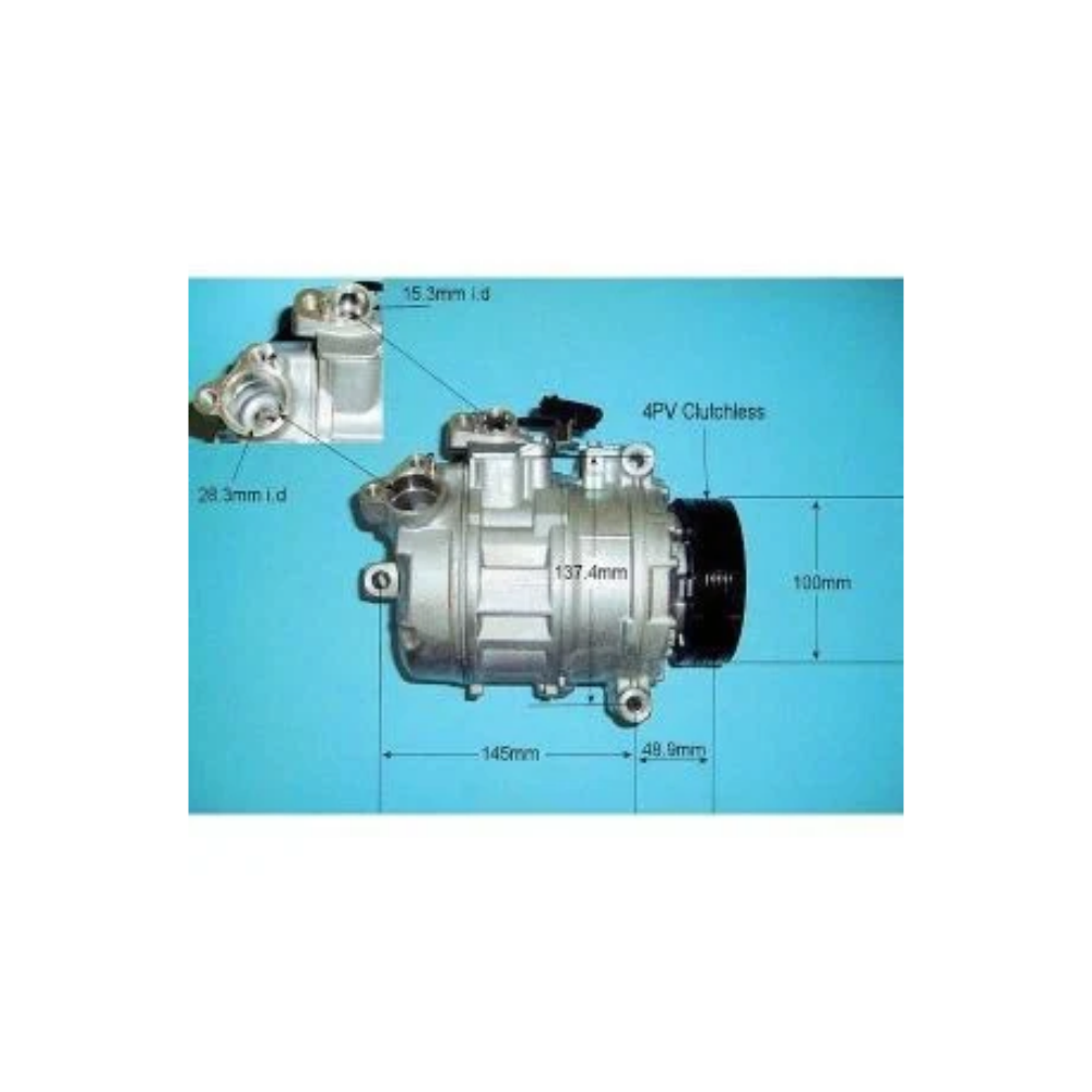 Compressor (AirCon Pump) BMW 525 2.5 D (E60) Diesel (Feb 2007 to Mar 2010)