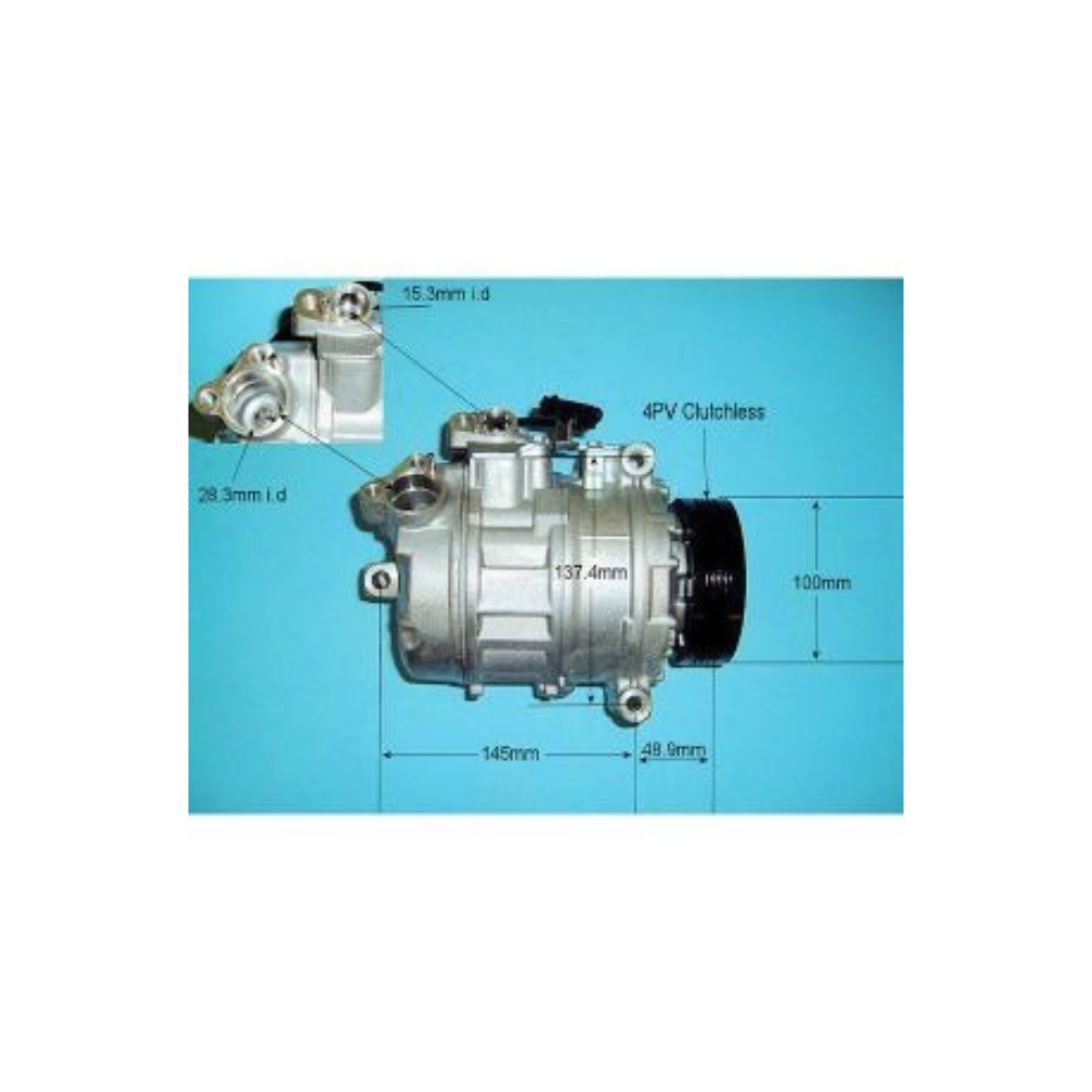 Compressor (AirCon Pump) BMW 525 2.5 D (E60) Diesel (Mar 2004 to Feb 2007)