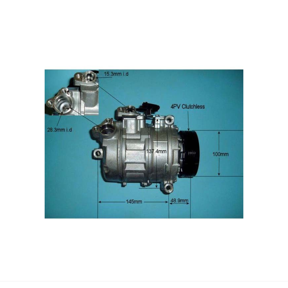 Compressor (AirCon Pump) BMW 525 2.5 M54 (E60) Petrol (Sep 2003 to Feb 2005)