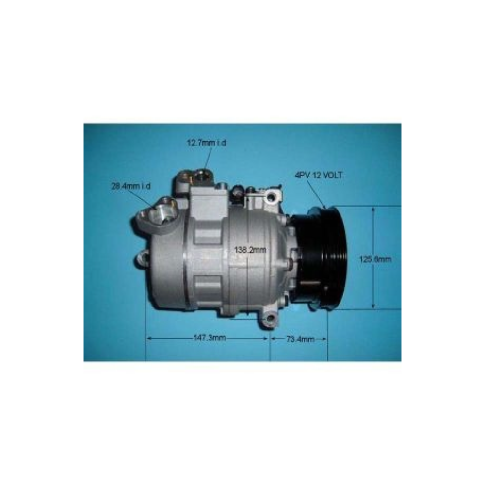 Compressor (AirCon Pump) BMW 525 2.5 TD (E39) Diesel (Sep 1998 to Oct 1999)