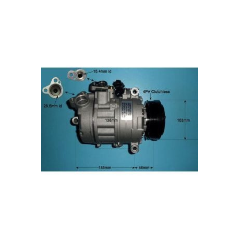 Compressor (AirCon Pump) BMW 525 3.0 D (E61) Diesel (Jan 2007 to Dec 2010)