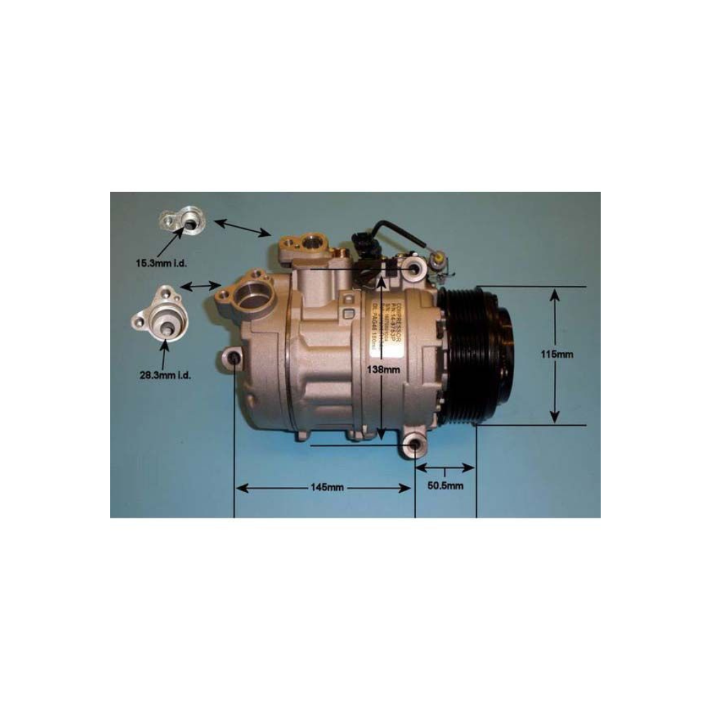 Compressor (AirCon Pump) BMW 525 3.0 D (F11) Diesel (Sep 2010 to 2025)