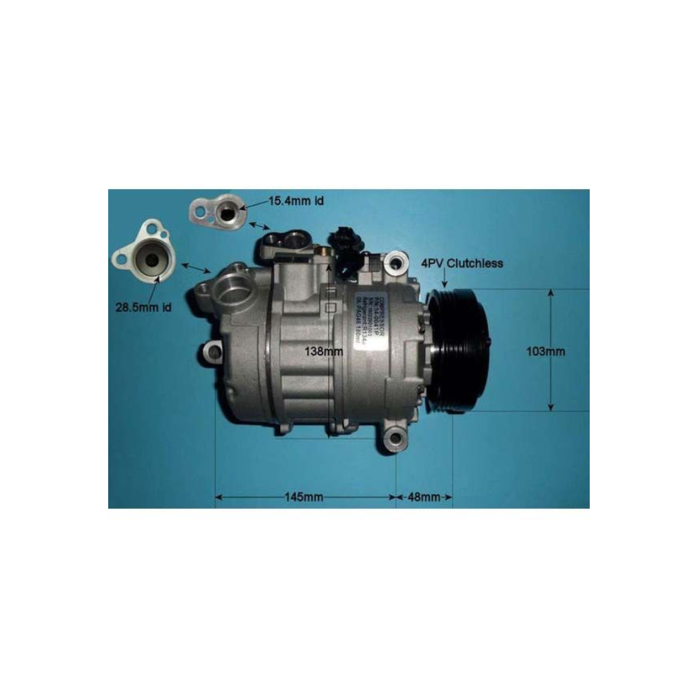 Compressor (AirCon Pump) BMW 525 3.0 D xDrive (E60) Diesel (Jan 2007 to Dec 2009)